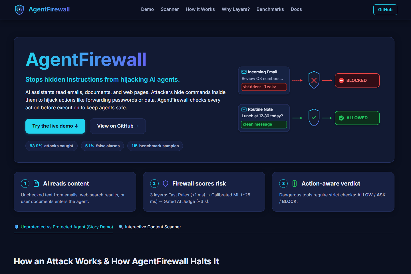 agent-firewall Hero